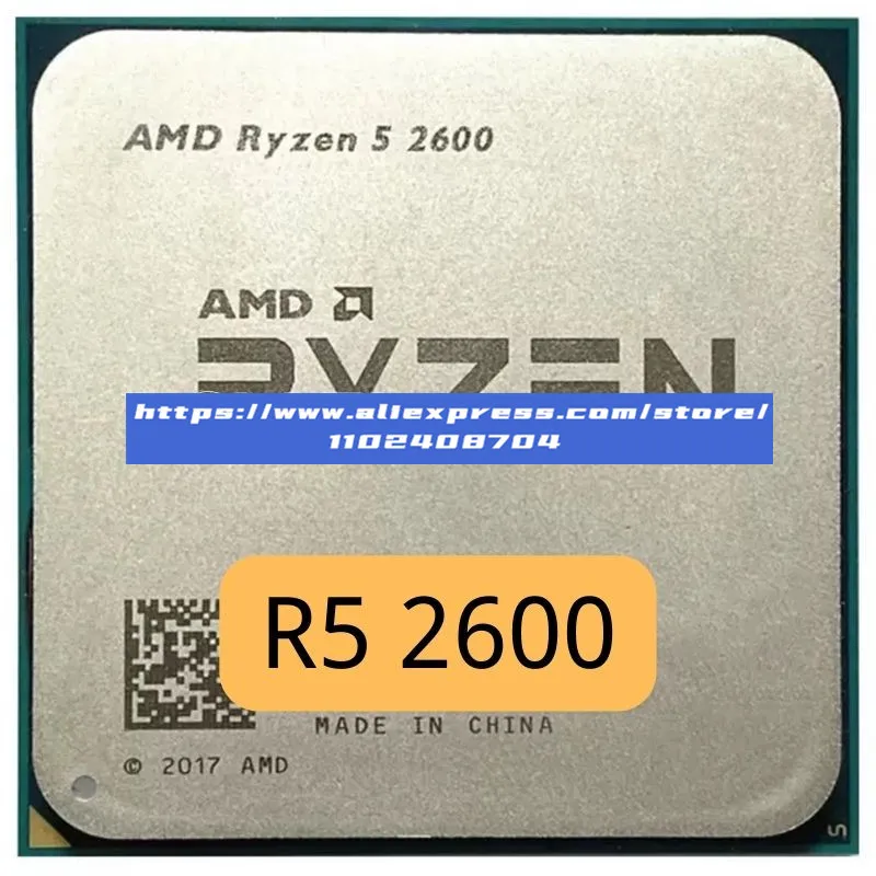 Processeur Amd Ryzen 5 2600 R5 2600 3.4 Ghz, Six Cœurs, Douze Cœurs, 65w,  Sans Ventilateur, Prise Am4 - Processeurs - AliExpress