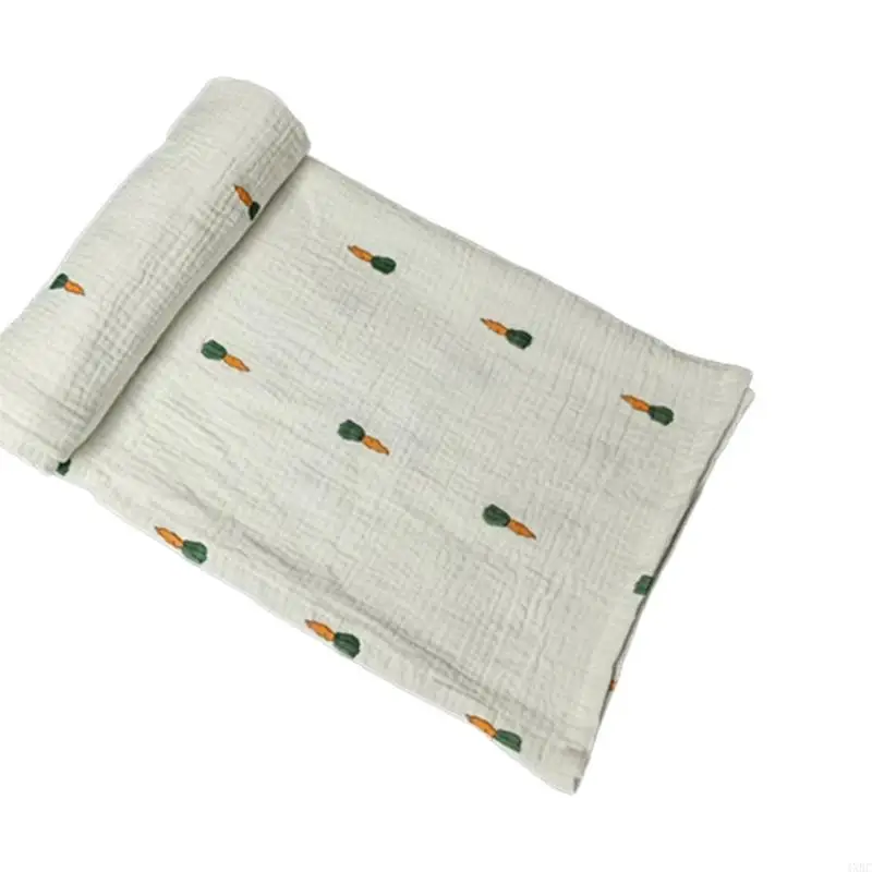 Newborn Receiving Blanket Baby Summer Wrap Towel Air Conditioned Room Blanket 4XBC