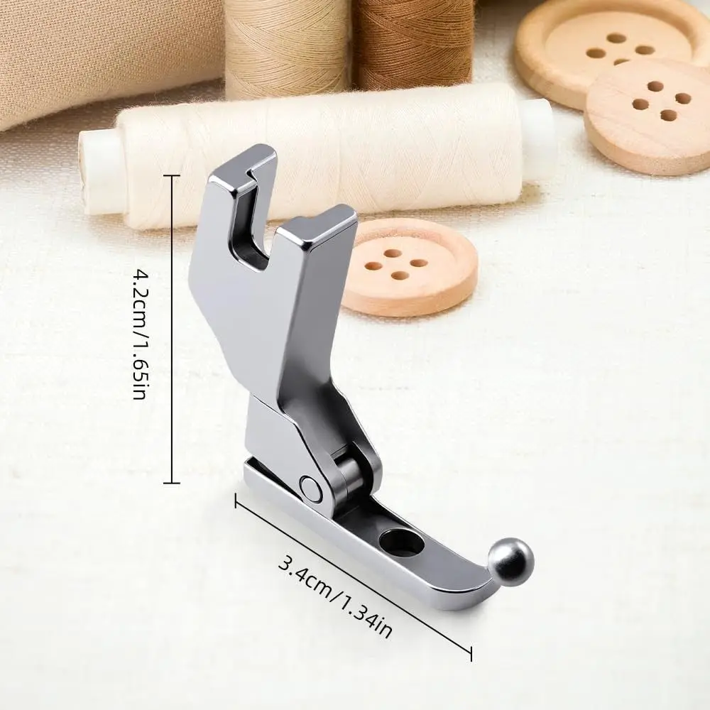 Steel Bead Sequin Special Presser Foot Bead-free Easy to Use Sewing Presser Foot No Bead Tapping P369 Fabric Presser Foot