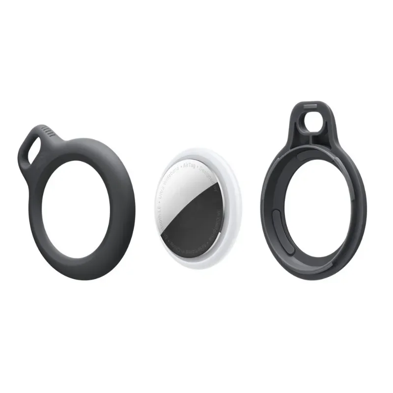 Protective Anti-Scratch Airtag Keychain Cover with Anti-Lost Features