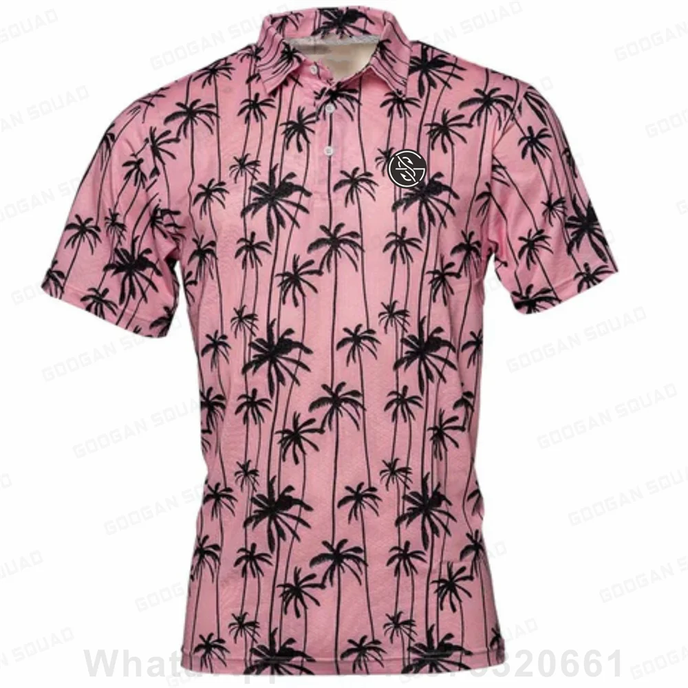 2023 New Golf Clothing Children Summer Short Sleeve Top Comfortable Casual Buttons Sports POLO Shirt Breathable Fashion T-Shirt