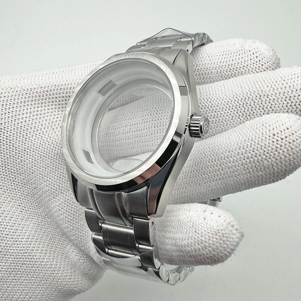 Premium Mechanical Watch Case - 39.5mm with Dial Installation Accessories