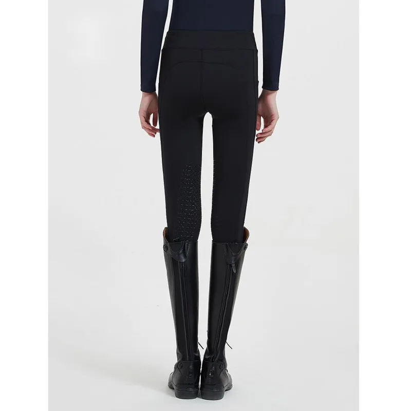 Silicon Equestrian Pants High Waist Women's Spring/Summer High Elastic Horse Riding Equestrian Clothing Anti slip Wear resistant 3