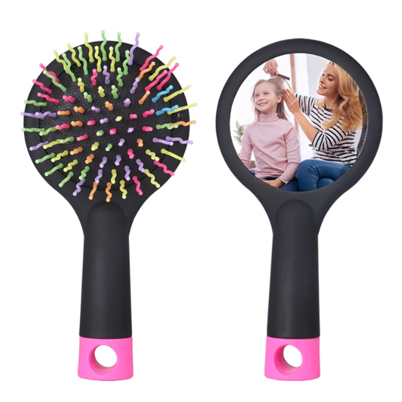 Free Shipping 10pcs/lot sublimation blankMassage comb ABS material/Soft comb gifts Heat Transfer printing DIY gift