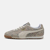 PUMA Arizona Leo Chaussures décontractées unisexes à semelle fine et imprimé léopard Marron-gris 403045-01 4