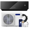 9000 BTU Smart Wifi Mini Split AC 19 SEER2 Heat Pump with Alexa Control- Energy Efficient and Quiet- Covers up to 450 Sq.Ft- 1