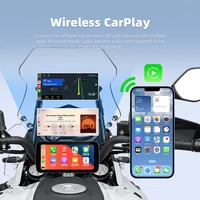 EKIY 6.25 inch Wireless CarPlay Moto Android Auto GPS Motorcycle Navigation Portable Digital Motorcycle Dashboard Display Screen - Image 3