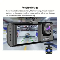 Dash Cam W/ IR Night Vision Loop Recording & 2" IPS Screen 1080P 3 Camera ， DVR recorder, video recorder, Vehicle DVR - Image 9