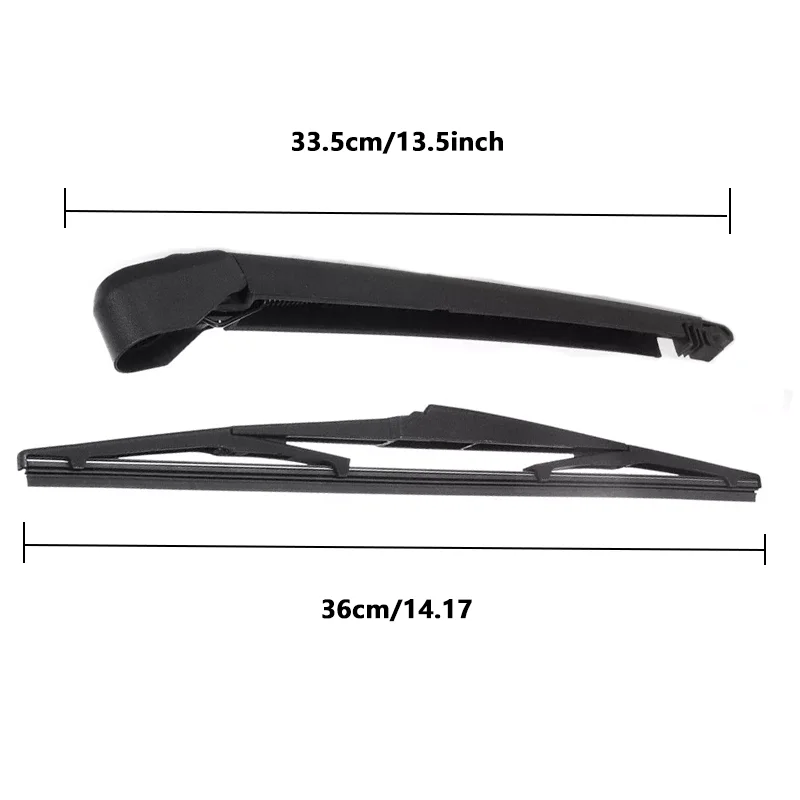 For 2007 - 2015 Mazda CX7 CX-7 CX9 Rear Windshield Wiper Arm & Blade Set OE#85241AE010 Rear Wipers 2007 2008 2009 2010 2011 2012 2