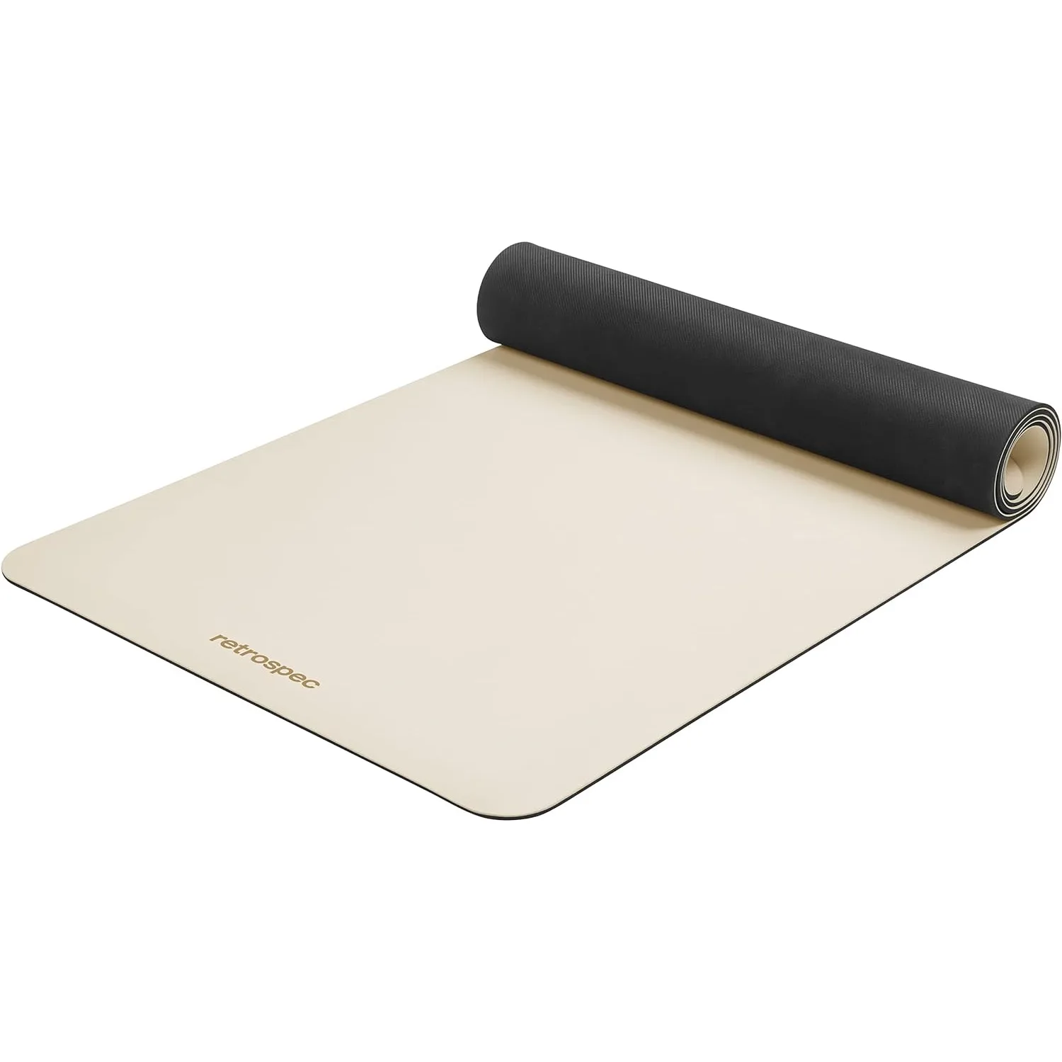 

Retrospec Laguna 5mm Yoga Mat - Fitness Mat for Women Men & Children Slip-Resistant and Moisture Absorbing Exercise Mat