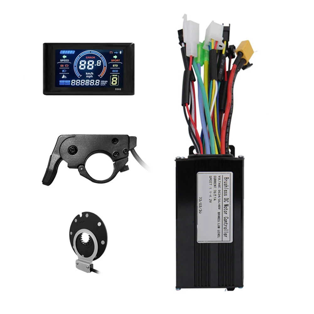 

Cycling Bike Controller Bike Parts Parts Sine 24V/36V/48V 500/750W 26A Bicycle Components Components Controller
