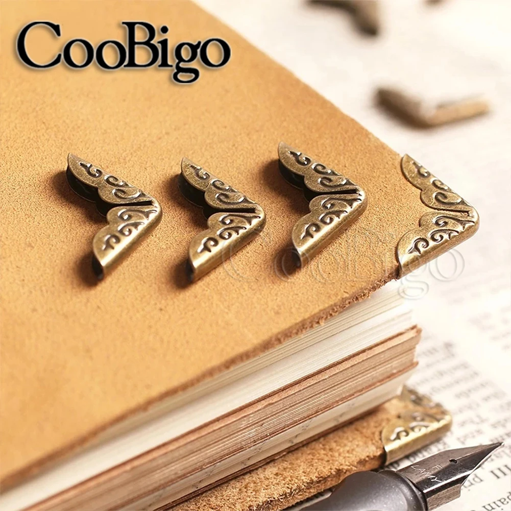 120 Pezzi Angoli Protettivi Per Libri - Metallici Retrò Per Album E Menu - Foto 4