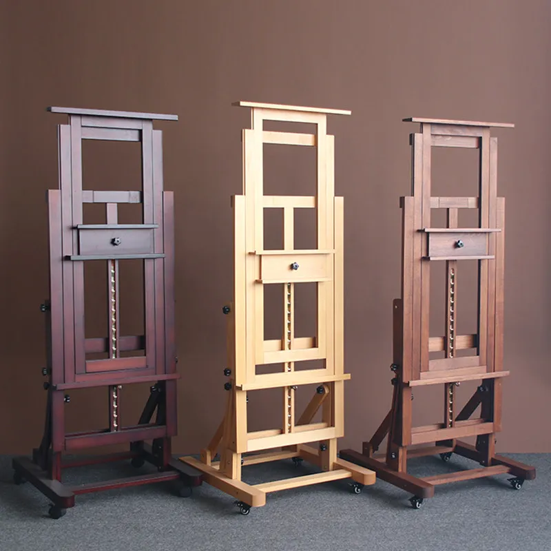 Beech Wood Adjustable Floor Easel 2