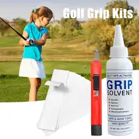Golf Grip Kits Regripping Golf Clubs Grip Tape Grip Solvent Hook Blade Golf Putters Re-grip Tools Golf Grip Installation Kit 2