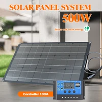 Kit de panneaux solaires professionnels 500W-2000W – Système de charge complet 18V/36V pour applications RV, bateau et camping 6