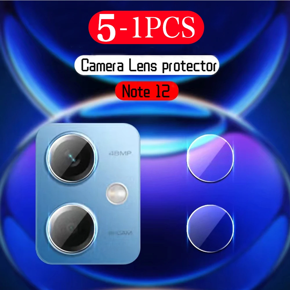 Pellicola Salvaschermo 5-1Pcs Per Redmi Note 12 11 4G 11T 11S 5G 11E Pro Plus Obiettivo Per Fotocamera Turbo Nota 9 10 Pro Max 9S 10S Pellicola Per Fo