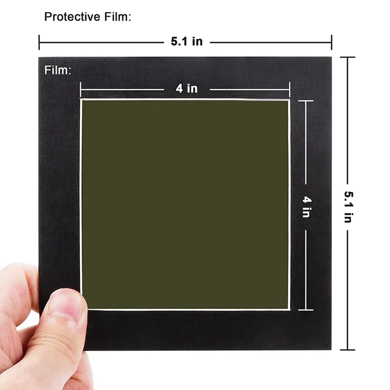 Promotion! 4 X 4Inch Magnetic Field Viewing Film,Magnetic Field Viewer,Magnetic Flux Display,Magnet Pattern Detector,For Scienti 5