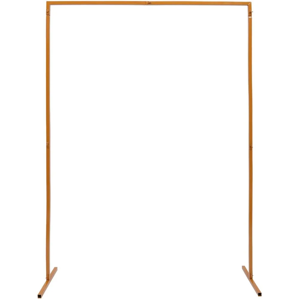 2 x 1.5 m Rectangular Yellow Wedding Arch Flower Arch Metal Wedding for Weddings Birthday Parties Graduations Banquets