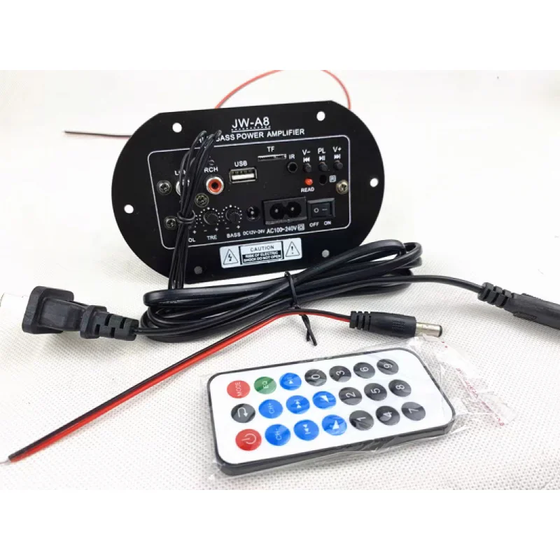 고출력 블루투스 서브우퍼 앰프 보드 220V 12V 24V 가정용 차량용 오디오