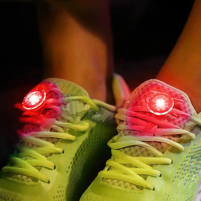 LED Shoe Clip Light Backpack Lamp Safety Warning Light Outdoor Sports Running Walking Cycling Accessories