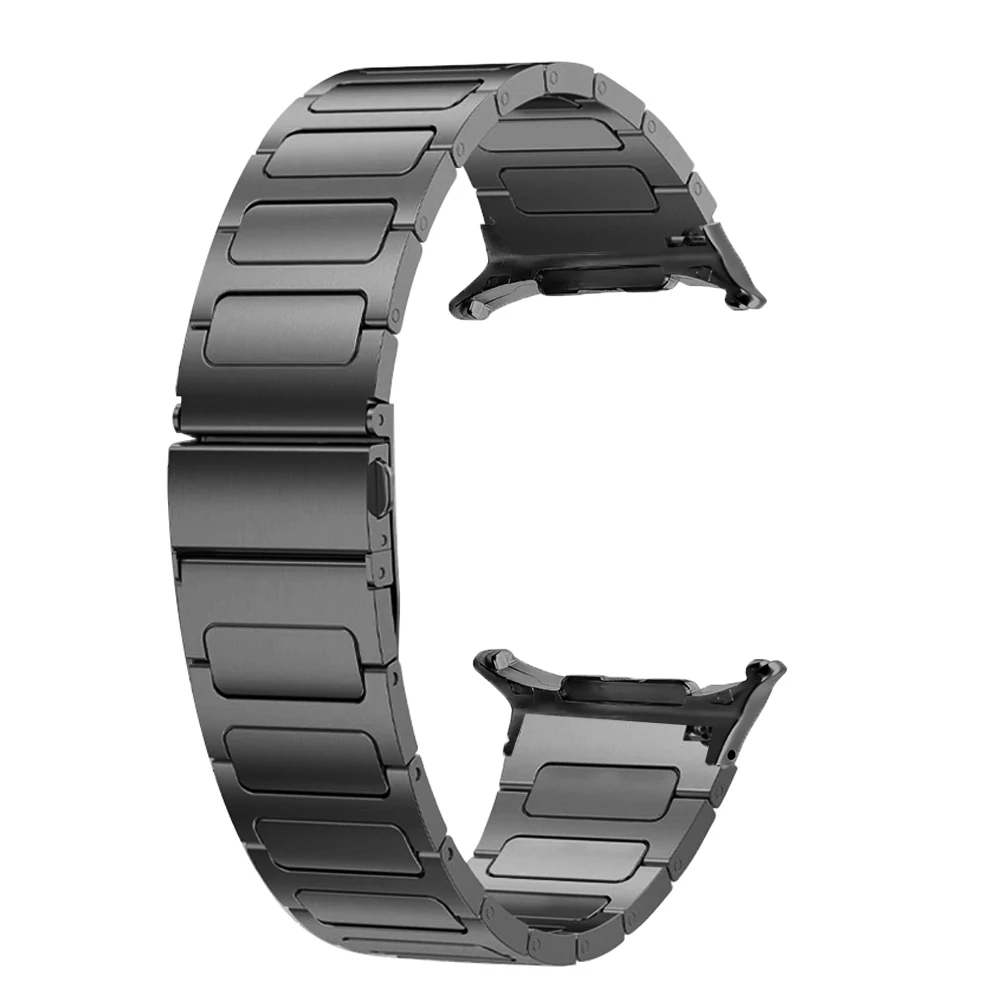 Luxury Stainless Steel Watch Strap - Premium Metal Bracelet