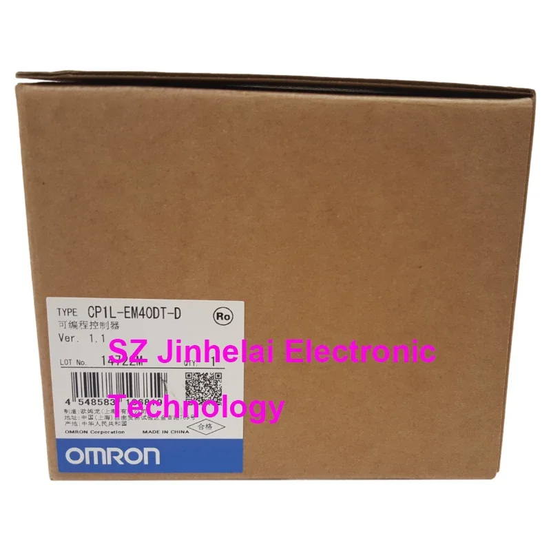 New Original Omron PLC Controller Ethernet port Relay output CP1L-EM40DR-D Transistor output CP1L-EM40DT-D CP1L-EM40DT1-D