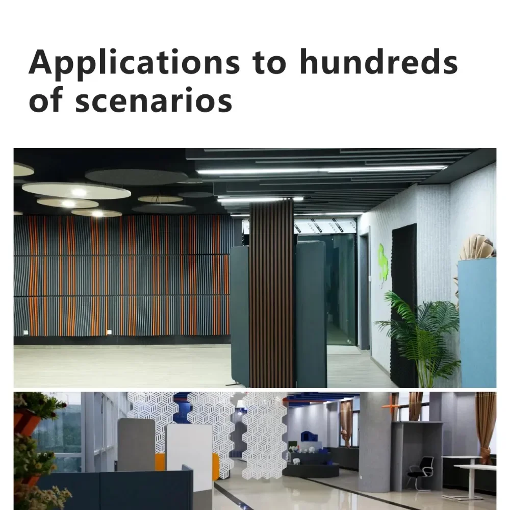 Free standing panel partition office acoustic screen movable wall soundproof panels Acoustic Room Dividers