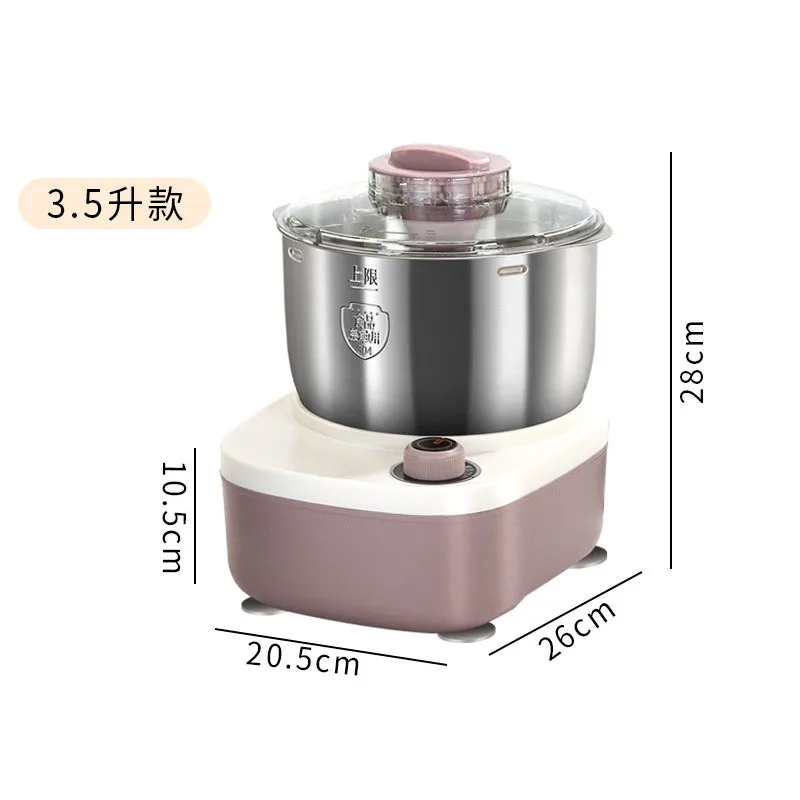 Popular Dough Mixer Stainless Steel Bread Kneading Machine Food Pasta Stirring Maker kitchen hand blender 4 in 1 electric food mixer 2 speed multifunctional stainless steel stirring rod egg beater detachable