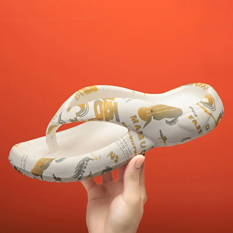 

Шлепанцы мужские из ЭВА, домашние сланцы, быстросохнущие, для ванной, пляжная обувь, летние тапочки, большие размеры