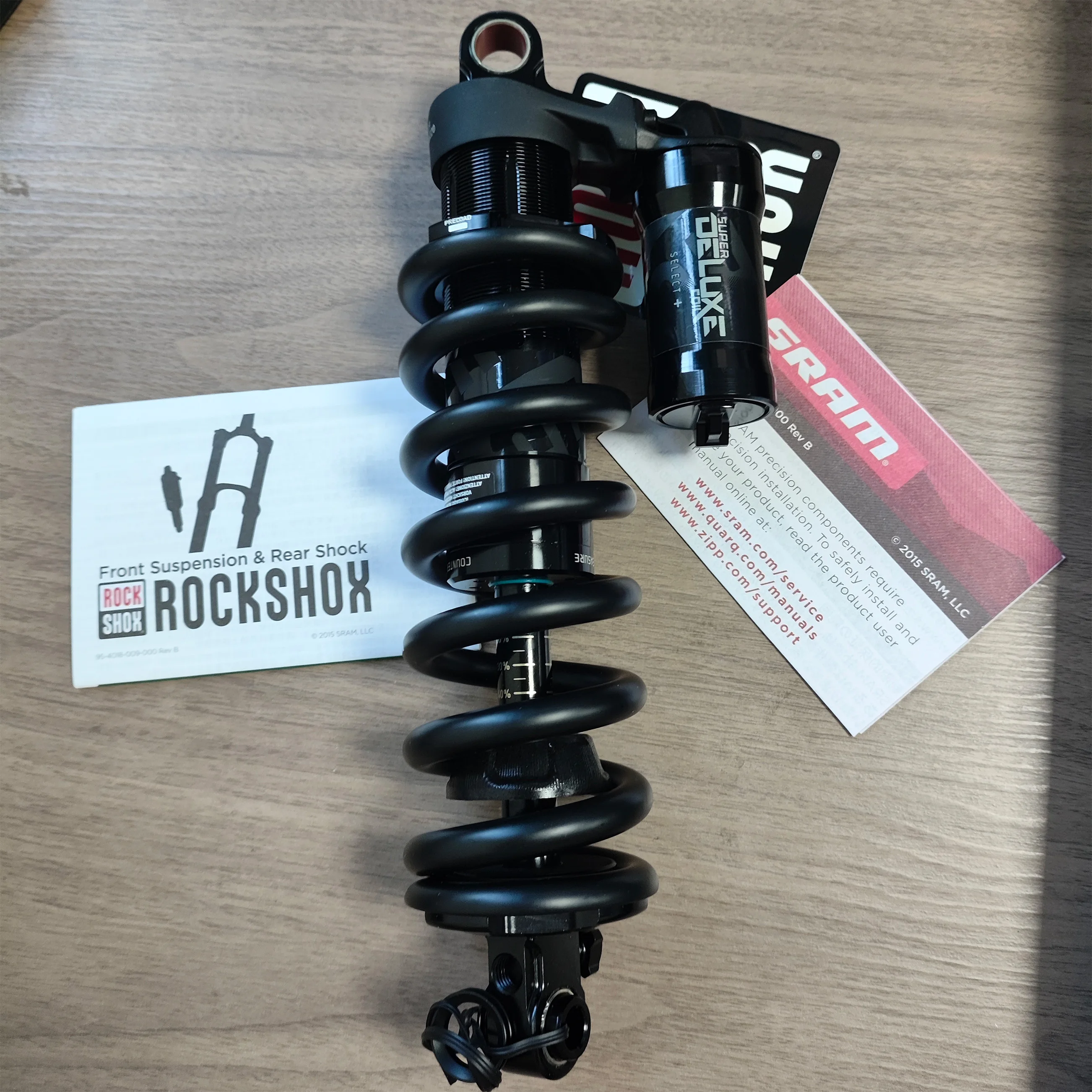 ROCKSHOX Super Deluxe Coil Select+ SPRING SPRUNG SHOCK MTB