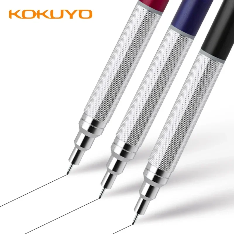 1pcs Japan KOKUYO Mechanical Pencil with Metal Rod Holding Pen 0.5