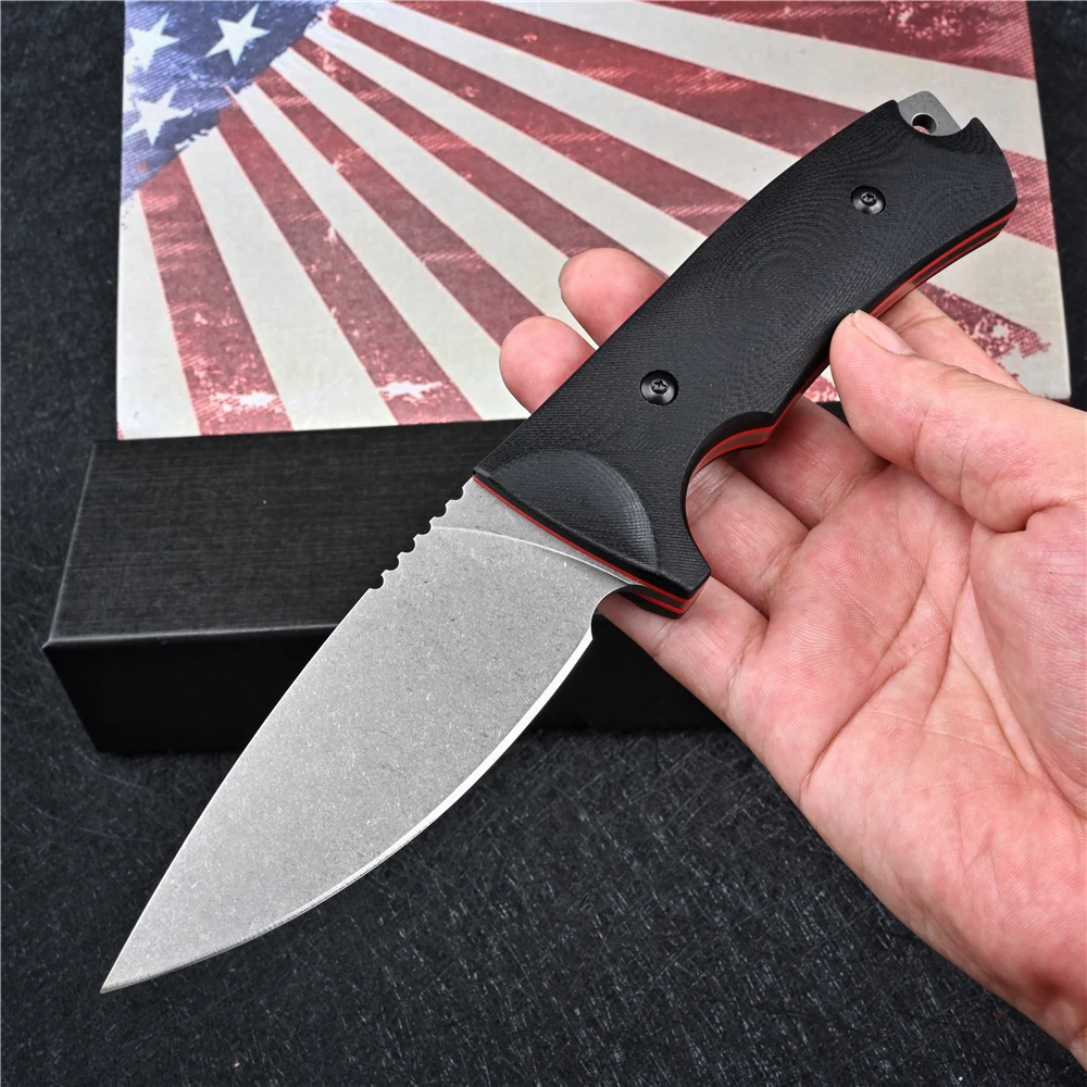 G10 Handles VG10 Steel Fixed Blade Self Defense Outdoor Camping Knifes