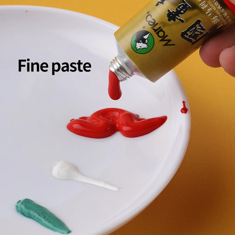 Marie's 32ML/Tube Chinese Painting Pigment Watercolor Large Capacity Paint Painting Drawing For Artist Students Art Supplies 1Pc