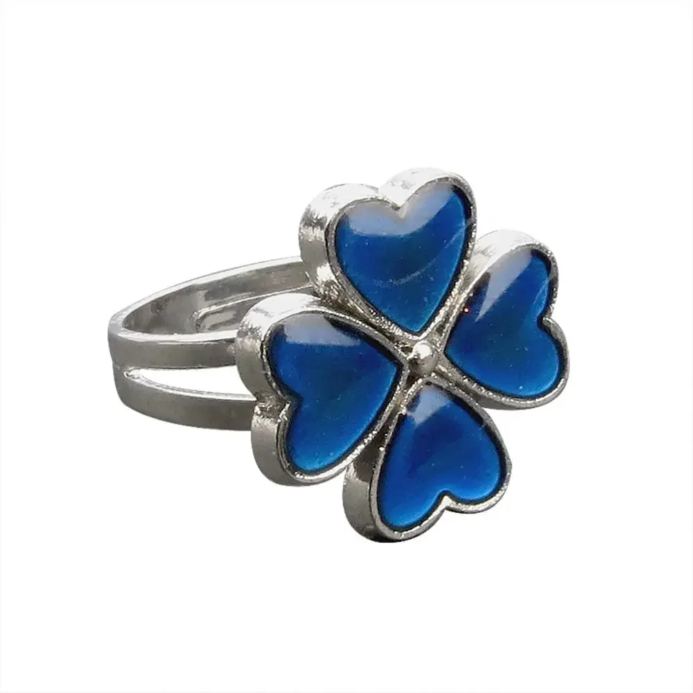 Color change ring Mood Rings for Women Heart Temperature Controlled Color Change Ring Woman Jewelry