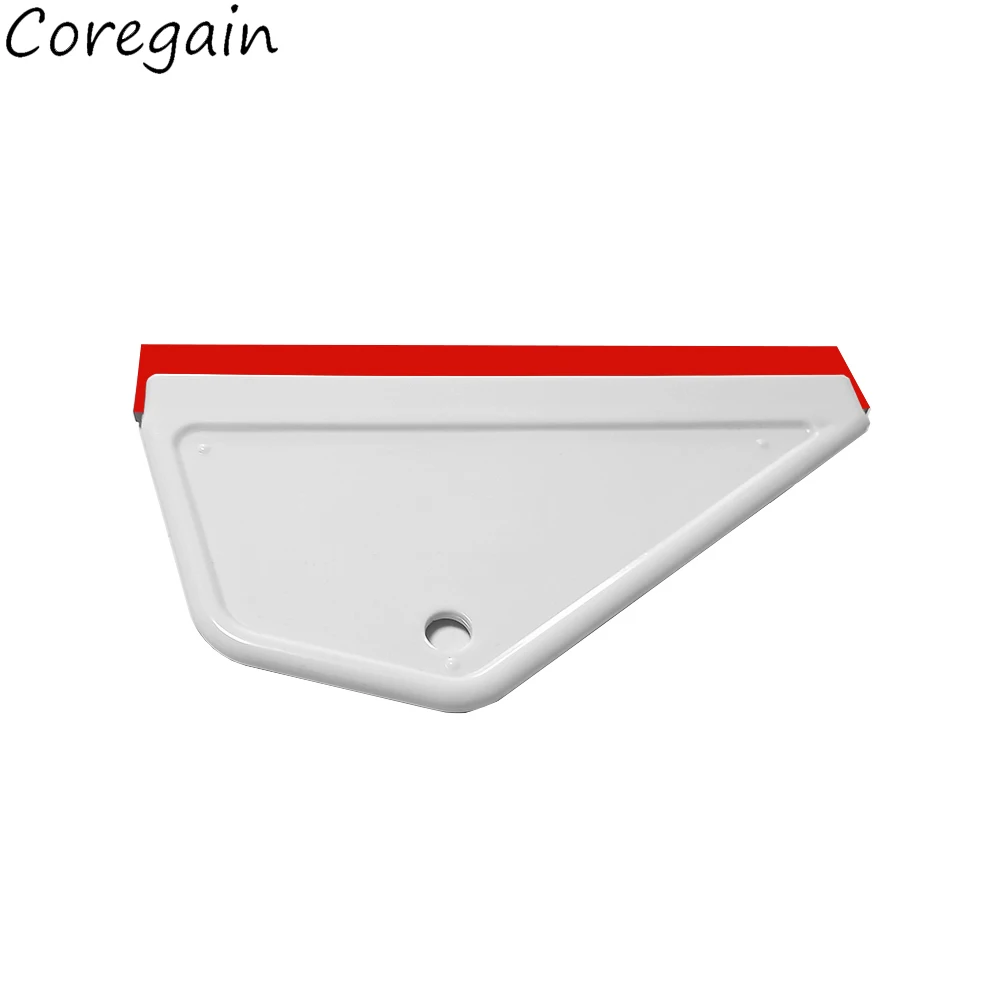 2Pcs Glass Scraper Car Window Side Wiper Swiper Window Tint Tools Water Blade Water Removal Silicone Squeegee Film Install