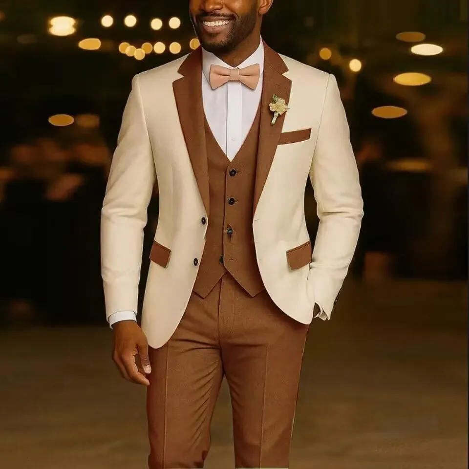 Costume de mariage pour homme 2 pièces