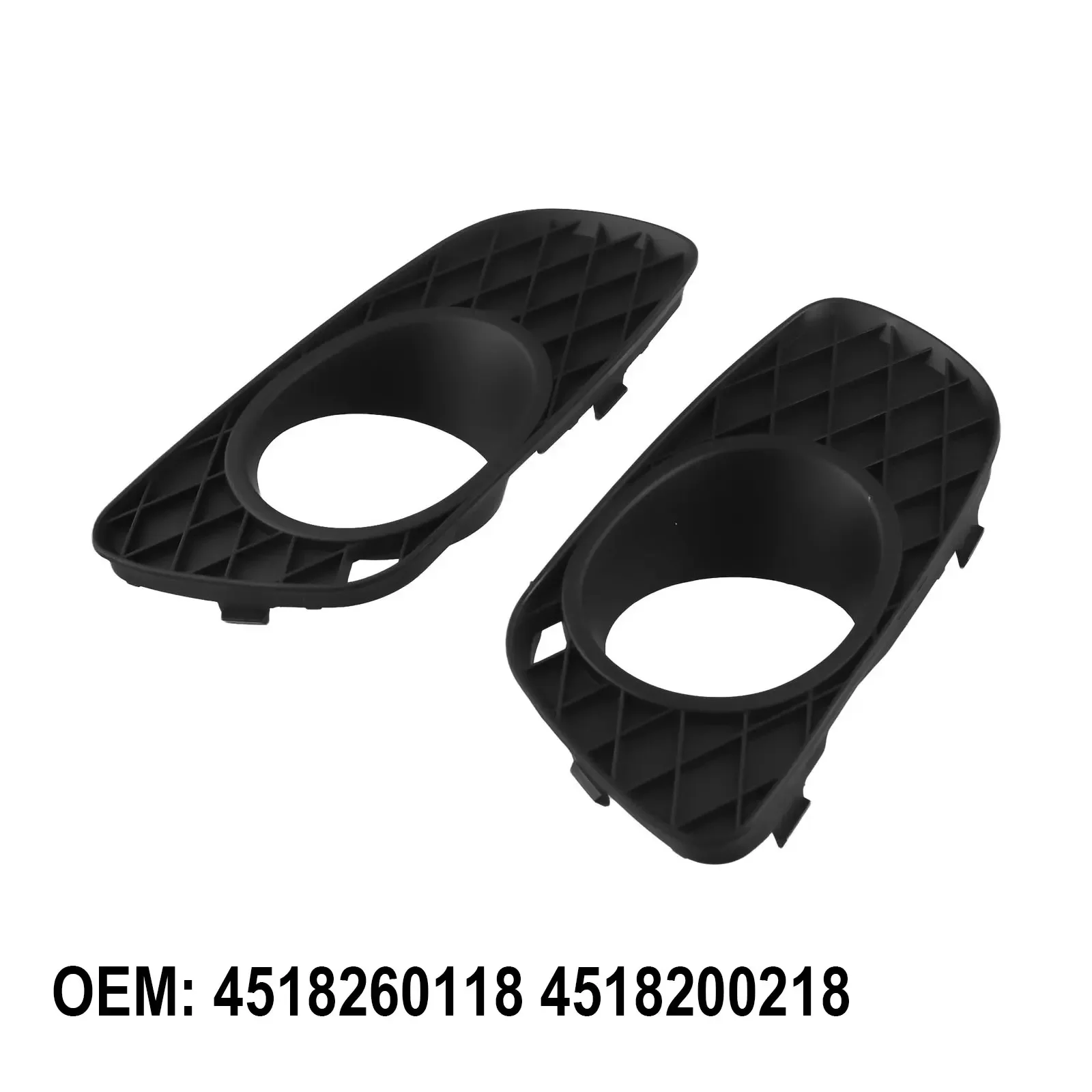전면 안개등 커버 색상 블랙 안개등 램프 커버 OEM 번호 4518260118 고품질 재료 교체 부품