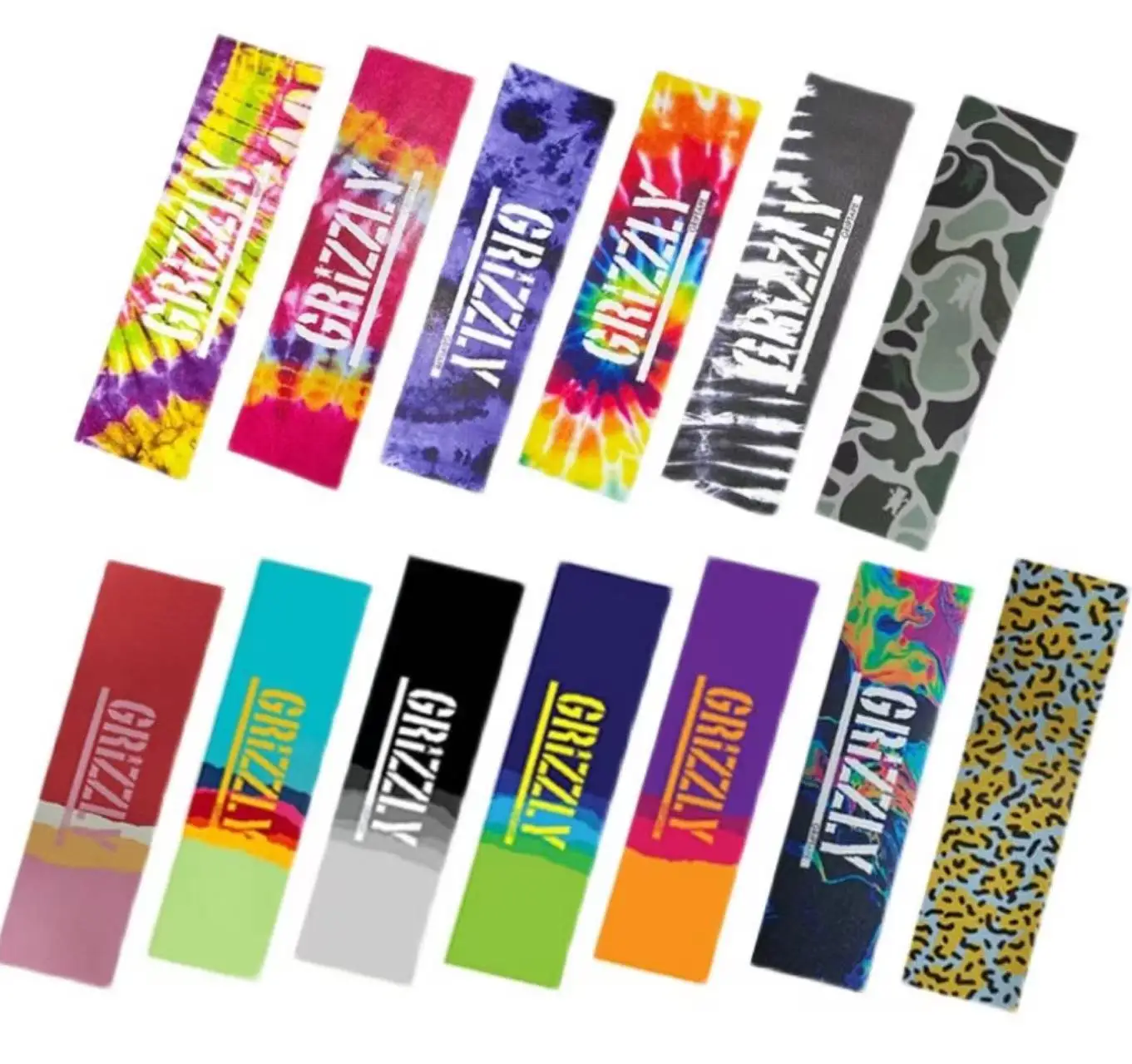 Grizzly skateboard grip tape 9*33