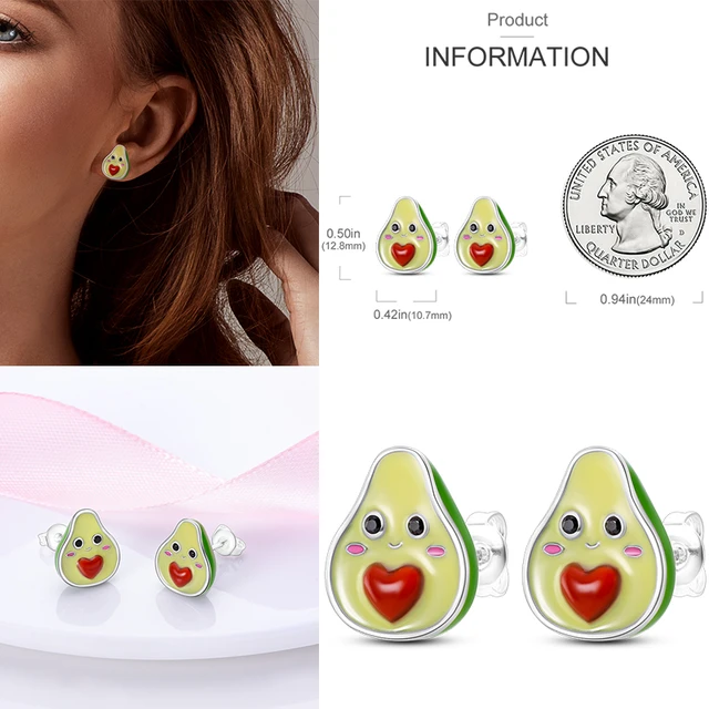 aretes plata ley 925 original certificada Earrings For Women pendientes  plata de ley 925 mujer pequeños - AliExpress