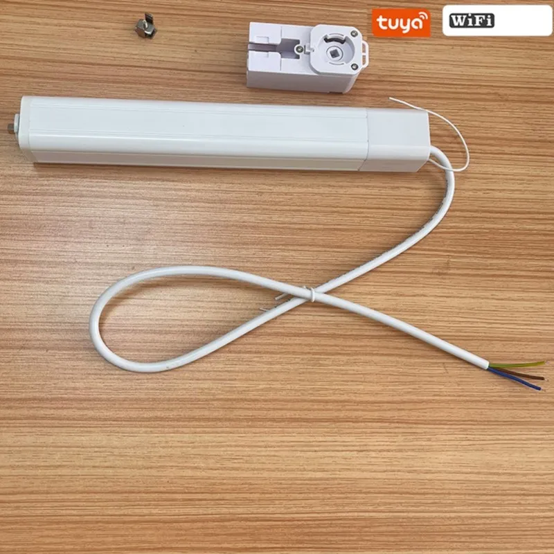 핫세일-스마트 전동 커튼 모터-투야 와이파이, 원격 앱 작동-음성 제어 100-240V (지알리시 커튼 트랙용)