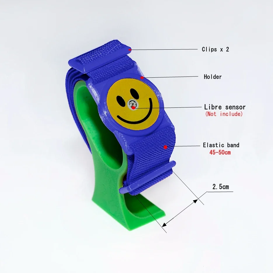 Fascia da braccio per sensore Freestyle Libre 3 per bambini– Kaio-Dia