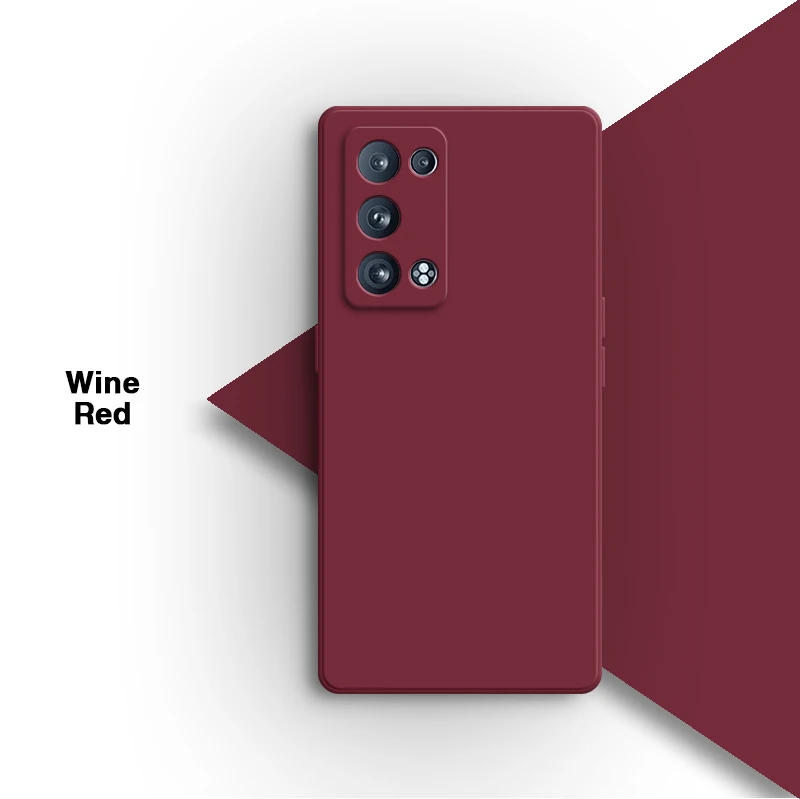 Premium Liquid Silicone Soft Phone Back Cover - Pure Color Design