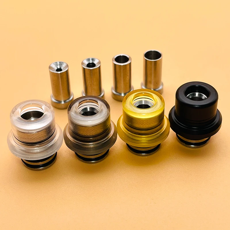 

Набор мундштуков для вейпа DSXvape 510 с 4 сменными мундштуками и вставками AFC 1,5 мм 2,5 мм 3,7 мм 4,5 мм для RDA RTA Tank