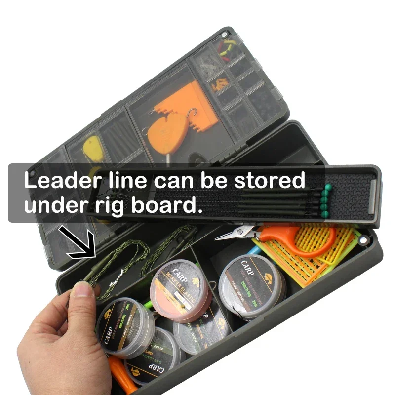 hair tackle box Stiff Rig Box, Hair Rig Tackle 6 Layer Wallet For Carp Fishing, Holds Up To For 72 Rigs, Carp Fishing Storage Box : Sports & Outdoors and practical to use * TOPLY 13.5 *3.5 *1.7 Inches