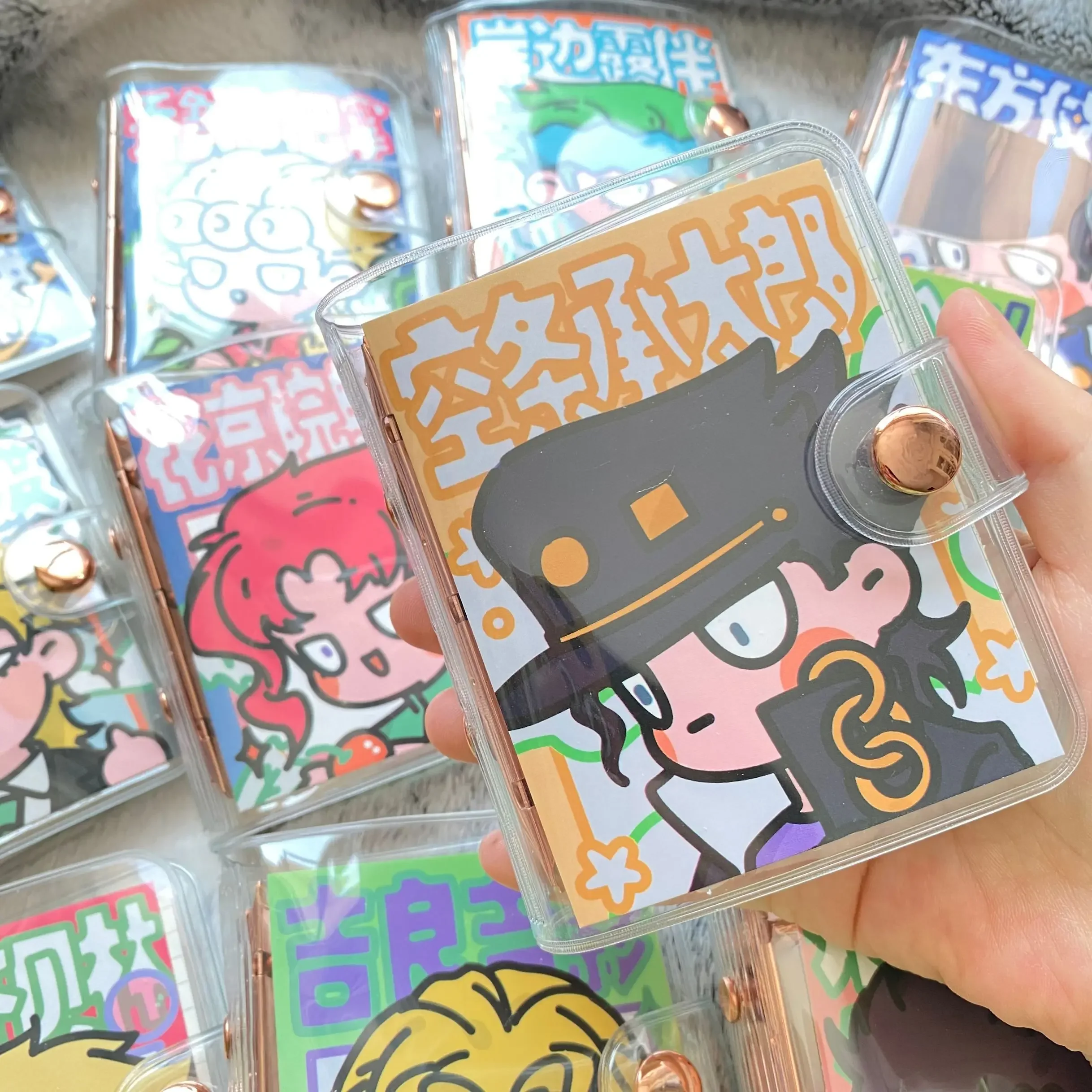 

Anime JoJo's Bizarre Adventure Higashikata Josuke Student Mini Hand Account Notebook Diary Notepad Cartoon Memorandum Book Gifts