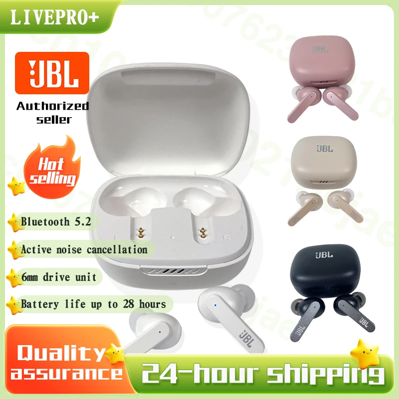 JBL LIVE PRO + TWS сотовый телефон гарнитура Мобильный телефон Водонепроницаемая стереогарнитура с микрофоном для зарядки