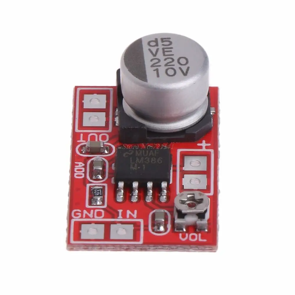 DC 5V-12V 마이크로 일렉트릿 증폭기 마이크 콘덴서 미니 마이크 증폭기 보드