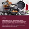 Pro Pots and Pans Set 20 Piece Hard Anodized Complete Cookware + Bakeware Set with Ultra Nonstick Diamond Coating, 3