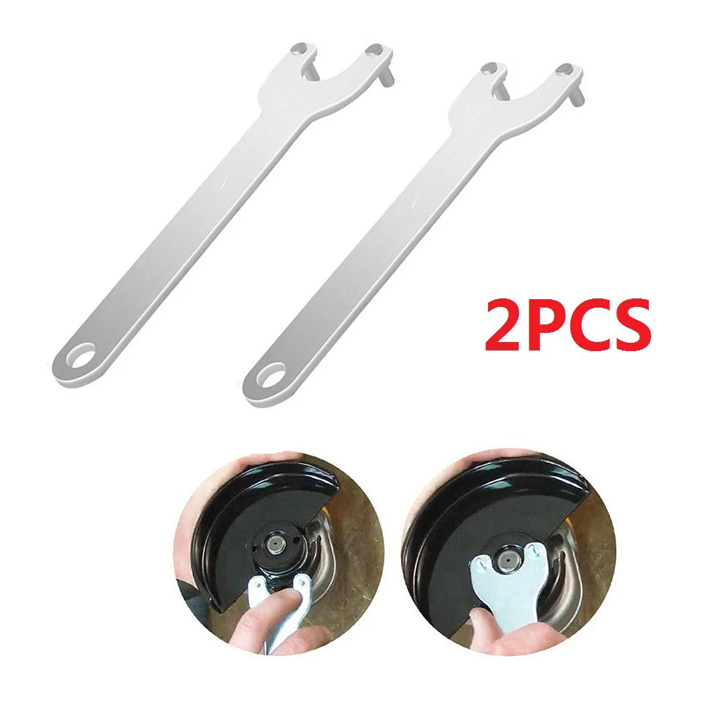 2 stücke Winkel Grinder Schraubenschlüssel 125/150mm Schlüssel Werkzeug Für Marmor Maschine Elektrische Bohrer Ersetzen Schleifen Disc welle Hand Werkzeuge – Detail 5