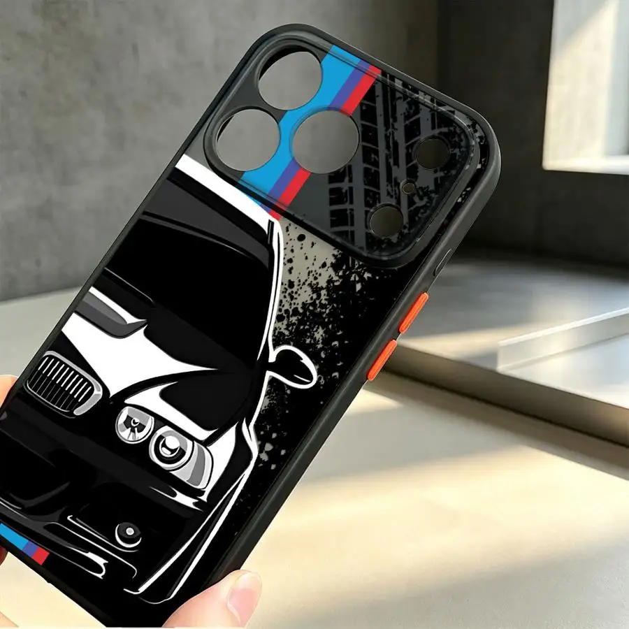Sports Car Logo Phone Case with Dynamic Power Design